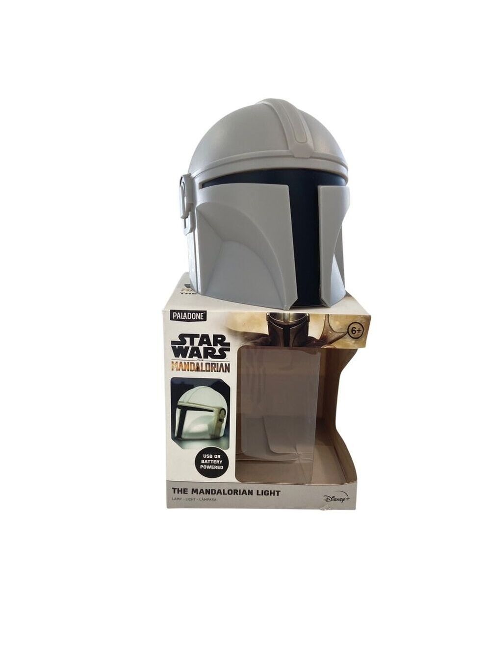 Star Wars The Mandalorian USB Or Battery Powered Helmet Light Ages 6+ By Paladon